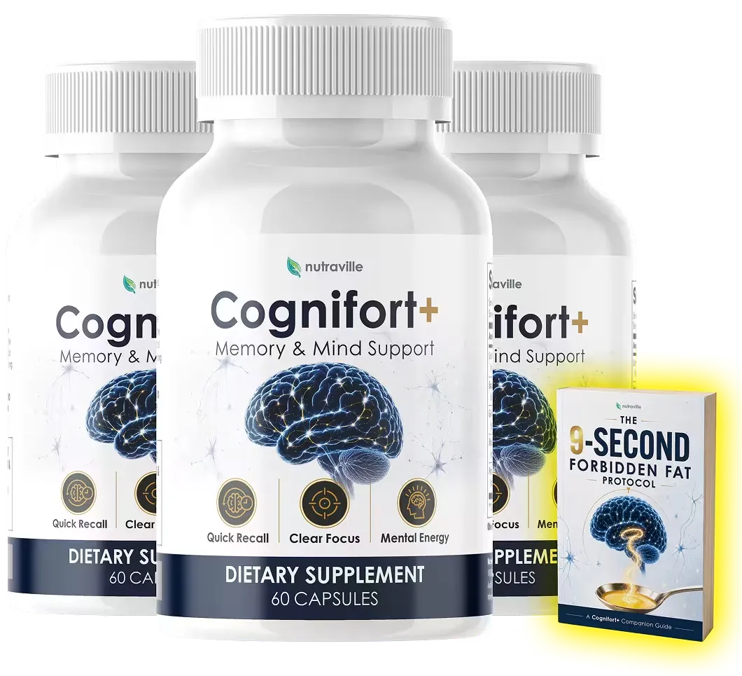 Cognifort+ bottle - the natural way to sharper recall and focus